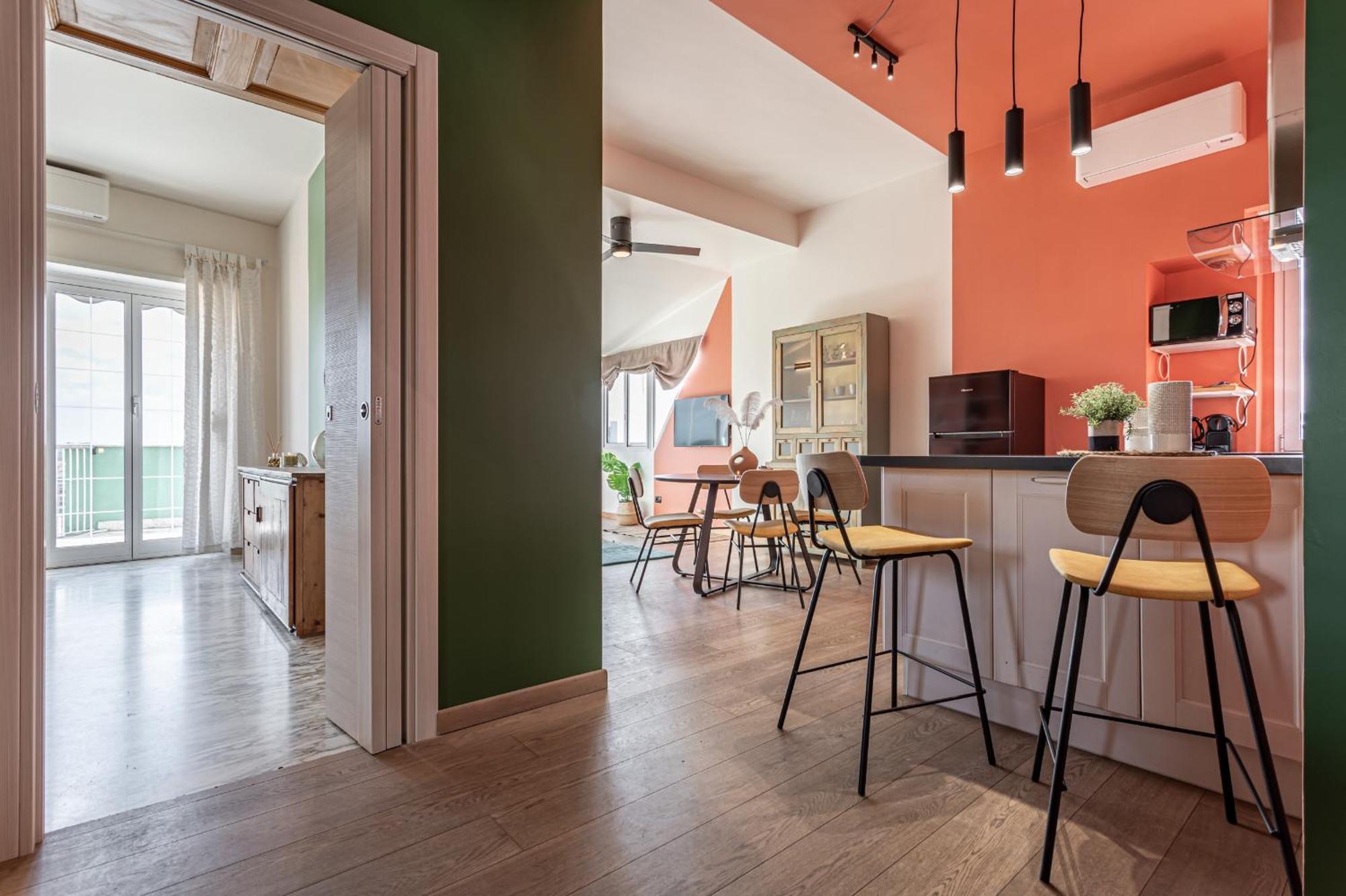 Ferienwohnung Viola Penthouse With Rome Panoramic View Exterior foto