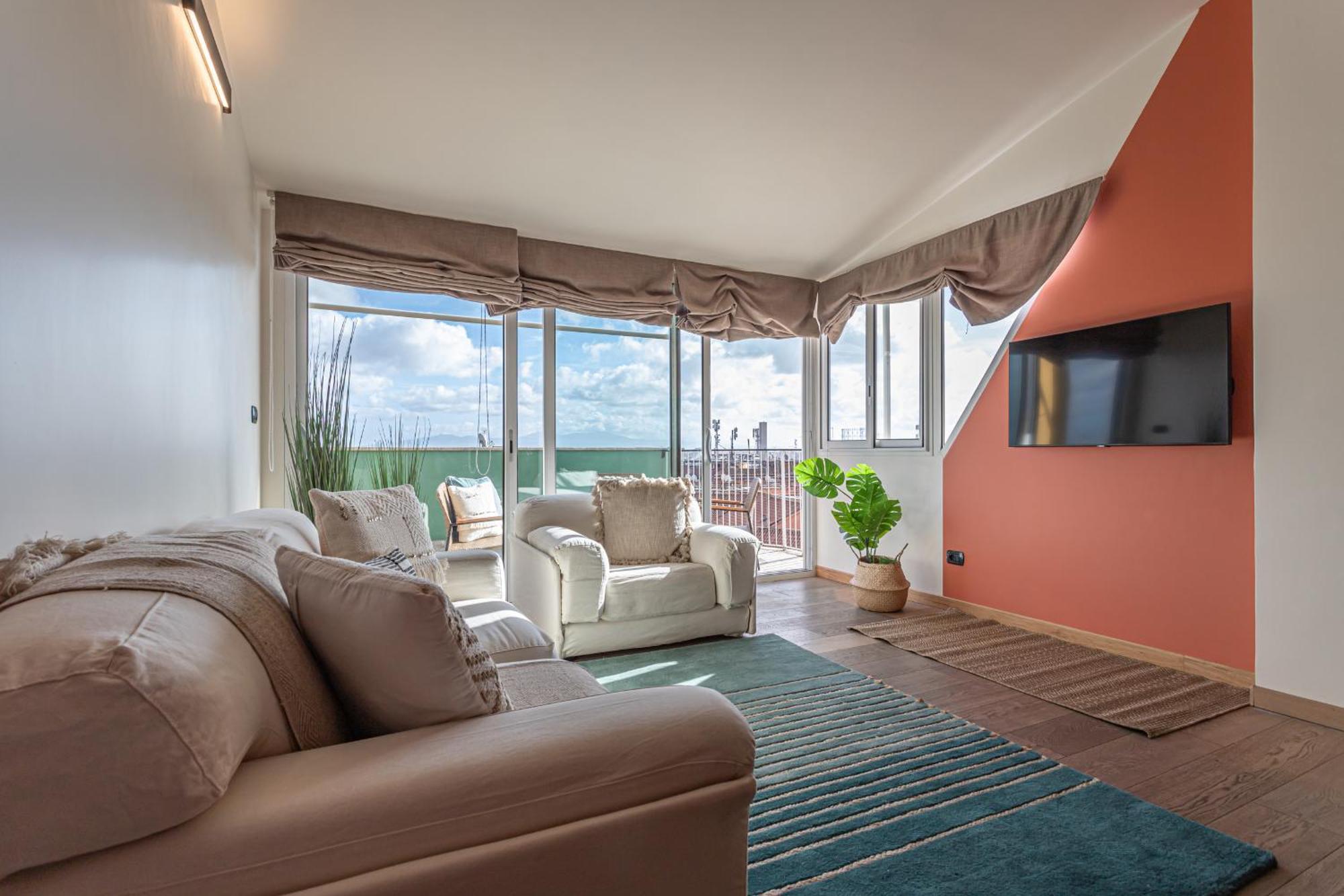 Ferienwohnung Viola Penthouse With Rome Panoramic View Exterior foto
